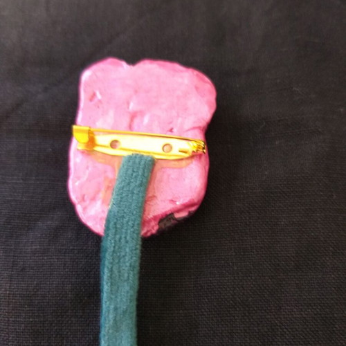 Tulip pin with long stem new