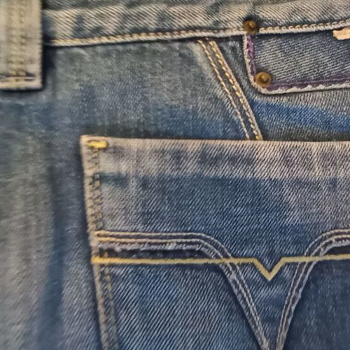 Diesel vintage denim skirt Y2K XS like new, blue
