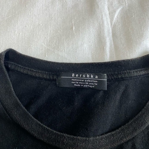 Bershka men's t-shirt set used, black, size XL