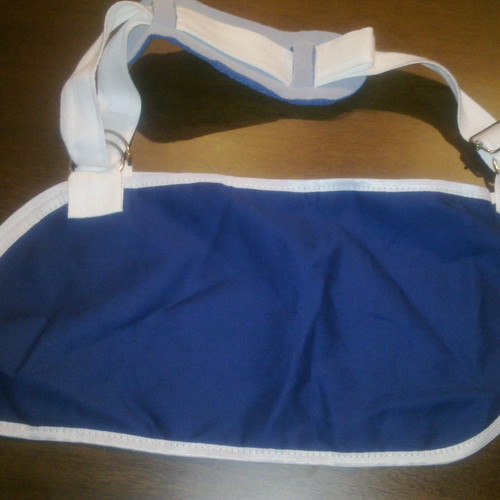 Arm sling used for hand stabilization