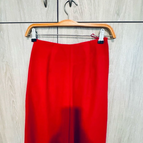 Ckontova red winter pants like new, size S/M
