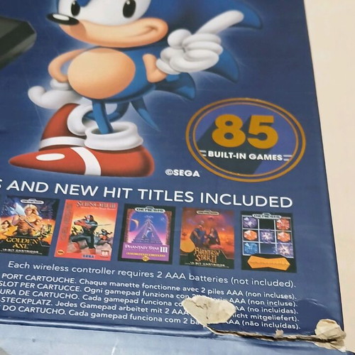 Sega Mega Drive Mini used console with preloaded games