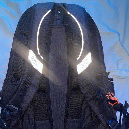 Polo Prodigy backpack like new, black, ergonomic with laptop compartment