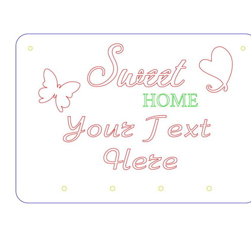 Personalized Key Holder with Custom Names Made to Order