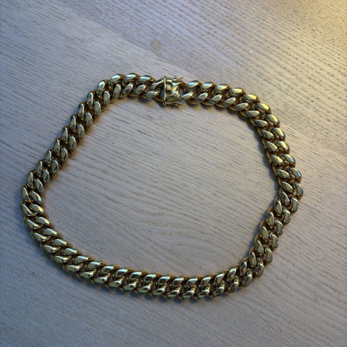 Gold chain 18 carat plated, new, 360 grams