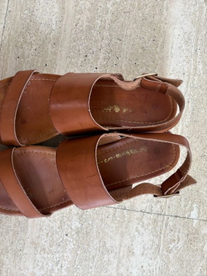 Sandals brown size 41 with platform like new