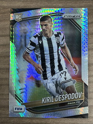 2025-26 Panini Prizm FIFA Soccer RC Kiril Despodov Hyper card like new