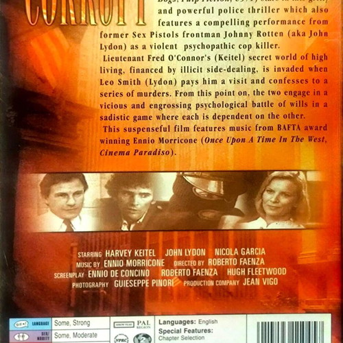 Corrupt DVD αστυνομική ταινία θρίλερ με Harvey Keitel