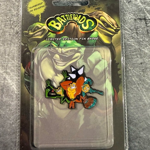 Battletoads Pin Badge new, limited edition FaNaTtik