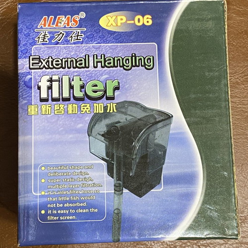 Aleas XP-06 External Hanging Aquarium Filter new in box