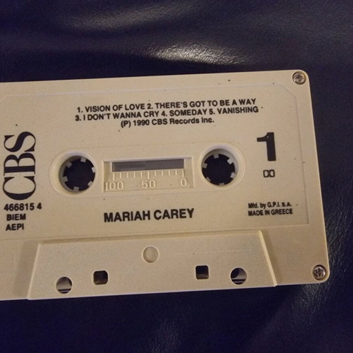 Mariah Carey S/T cassette used, pop