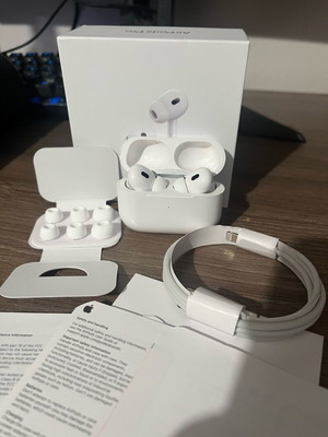 Apple AirPods Pro 2ης γενιάς, σαν καινούργια, αυθεντικά ασύρματα ακουστικά