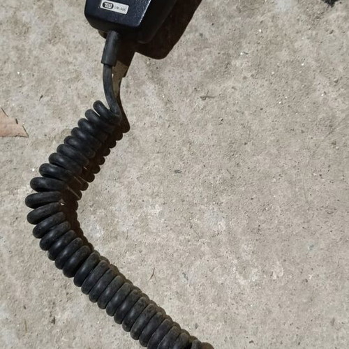 Handheld microphone for CB transceiver used