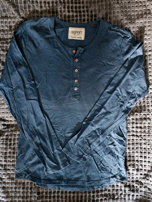 Esprit long sleeve blue shirt size S like new