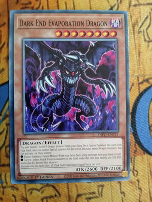 Dark End Evaporation Dragon Effect Monster αυθεντική κάρτα Yu-Gi-Oh