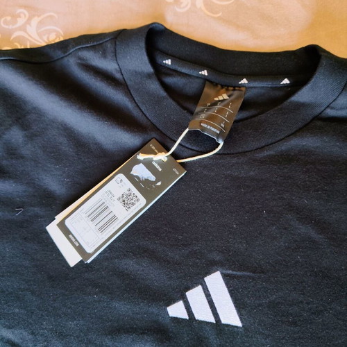 Adidas men's sports t-shirt size L new black
