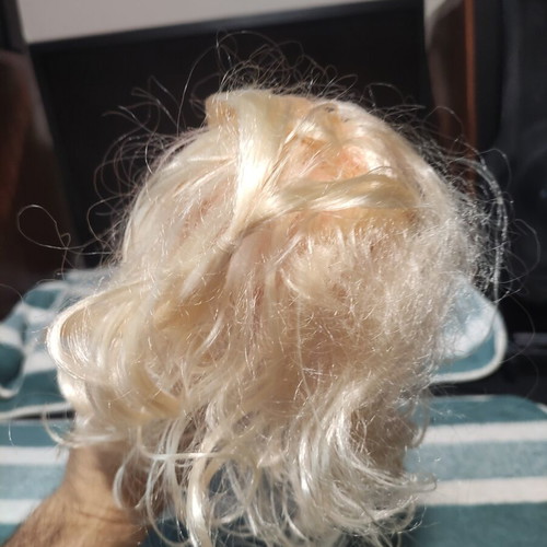 Doll with scooter, sound and lights, like new