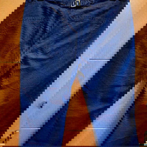 Attrattivo καλοκαιρινό παντελόνι σαν καινούργιο, μπλε, μέγεθος L-XL με ελάττωμα