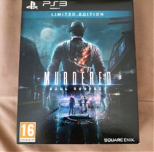 Ps3 Murdered soul suspect limited edition