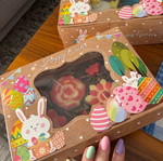 Πασχαλινό box με λουλουδένια κεριά και wax melts, καινούργιο