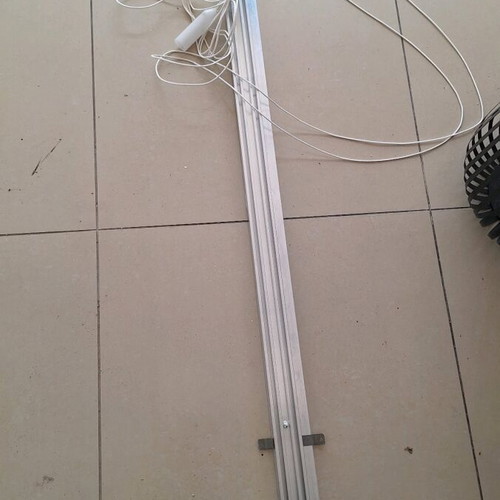 Curtain system like new, 3 pieces type dimico, 1.40m length each