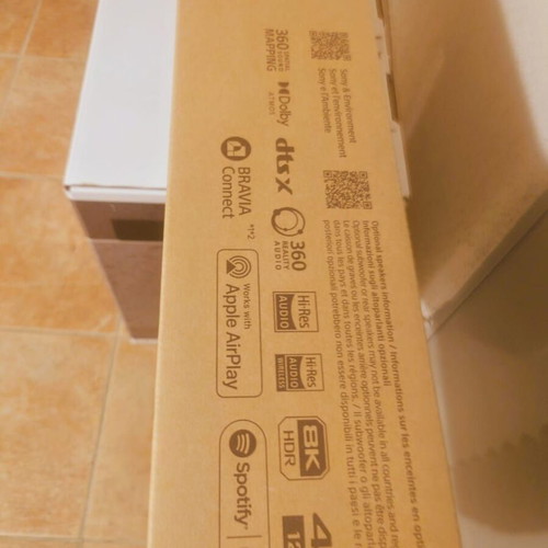 Sony Bravia Theatre Bar 8 Soundbar and SA-SW5 Wireless Subwoofer new