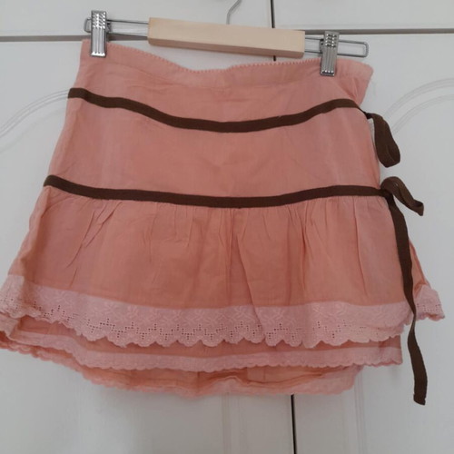 Staff Jeans pink mini skirt like new, XS