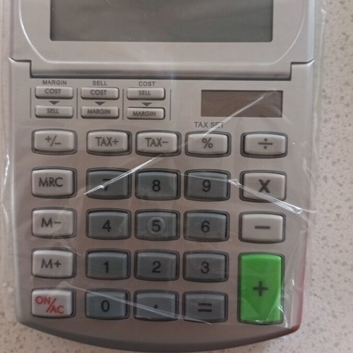 Q-Connect KF01605 Semi-Desktop Calculator New