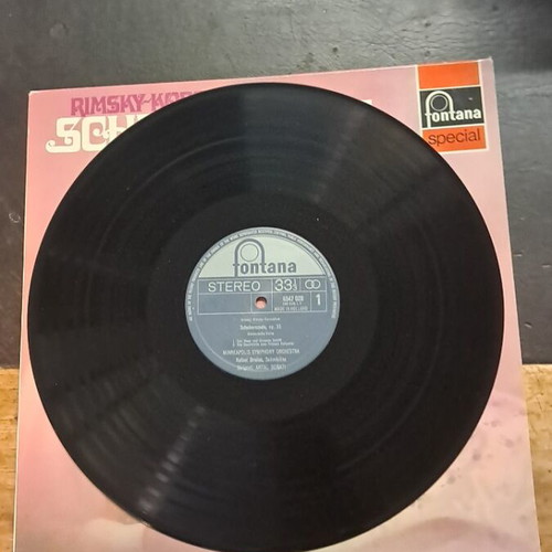 Minneapolis Symphony Orchestra Schéhérazade used, Antal Dorati