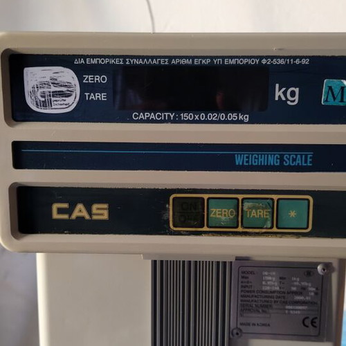 Electronic scale up to 150 kg