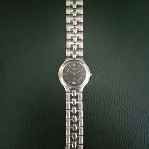 Dissoni men's wristwatch like new, black and silver