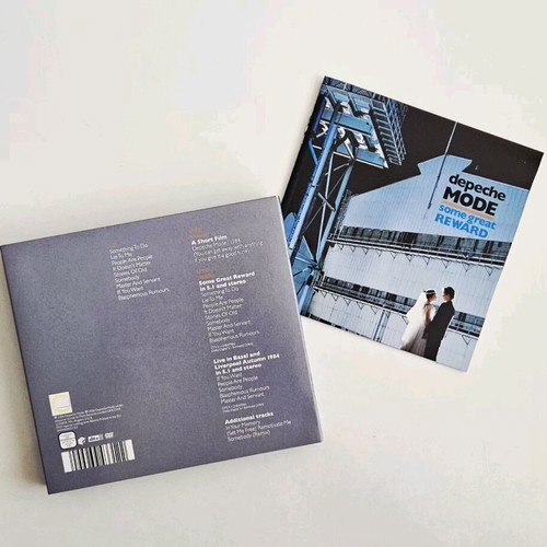 Depeche Mode Some Great Reward Collector's Edition CD and DVD like new