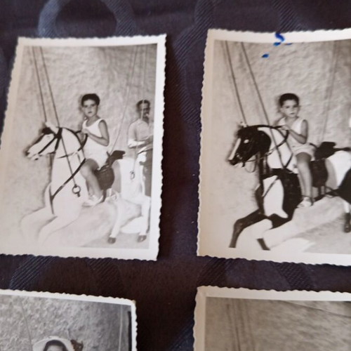 Photos used, set of six with luna park theme