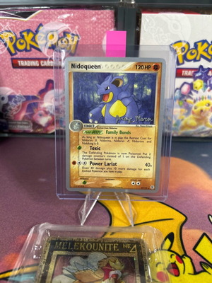Pokemon card Nidoqueen ex fire red&leef green
