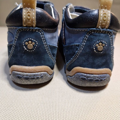 Geox boys' sneakers size 23 used, blue