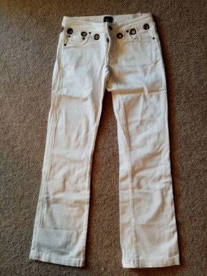 Parasuco cult pants size 28 small like new, white