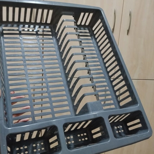 Dish rack with utensil box