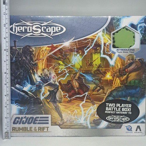 Hasbro Renegade Studios 2026 Heroscape Gi Joe Rumble at the Rift Board Game new