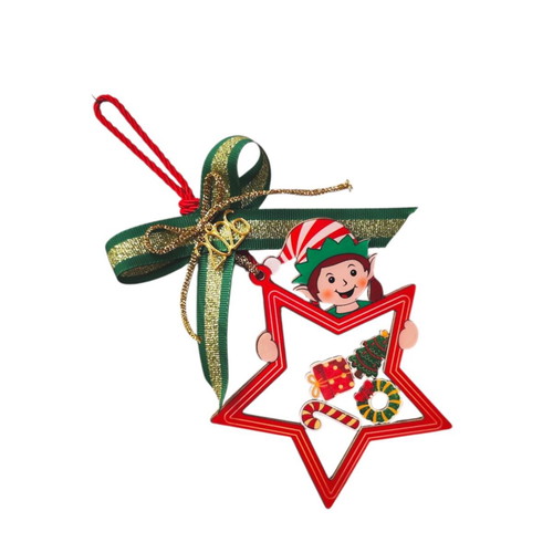 Handmade charm Star with Elf 2026 new