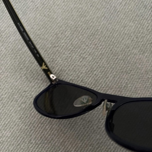Emporio Armani EA 4089 sunglasses used, blue mirror lenses