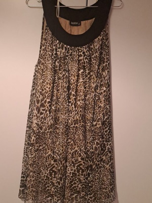 Women's Dress size 46 like new, polyester, lined