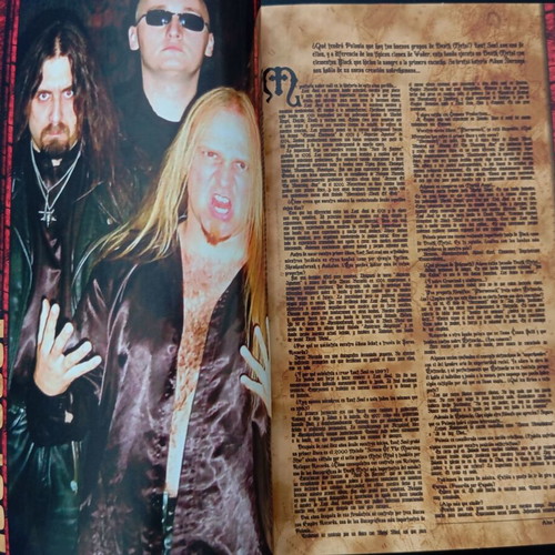 A Sangre Y Fuego #3 2003 Metal Magazine like new