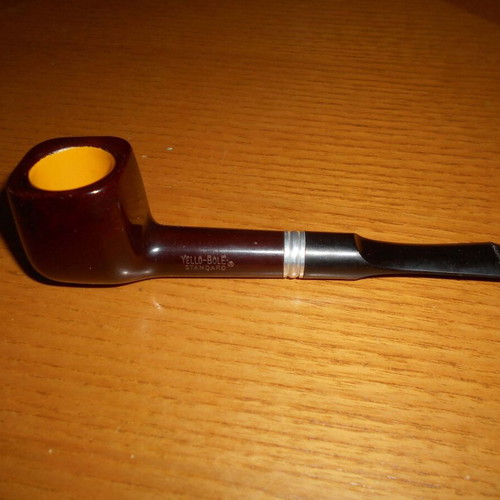 Yello-Bole standard R smoking pipe like new, length 14 cm