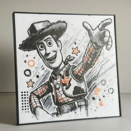 Woody Toy Story frame new 20×20 cm