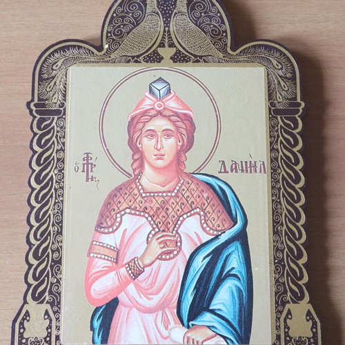 Icon Saint Daniel in good condition