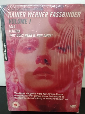 Rainer Werner Fassbinder Volume I 4 DVD set used with English subtitles