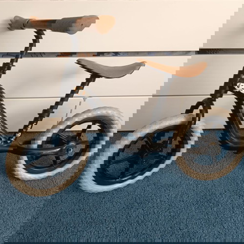 Ποδήλατο ισορροπίας μεταχειρισμένο με 4 θέσεις ύψους, μαύρο