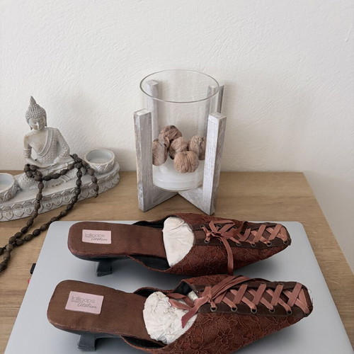 Vintage brown shoes size 39
