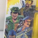 Gi Joe Leatherneck bootleg Sungold figure new on card