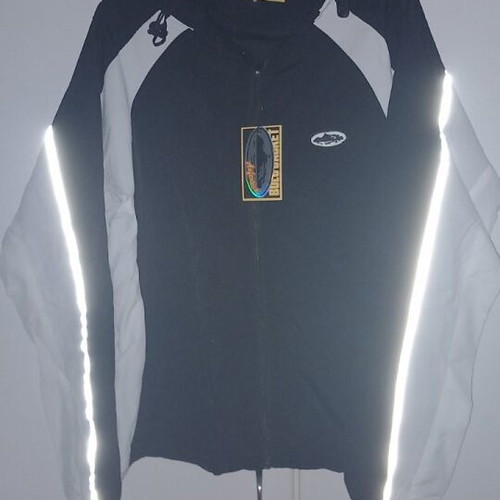 Corteiz Windbreaker black/white jacket, size M